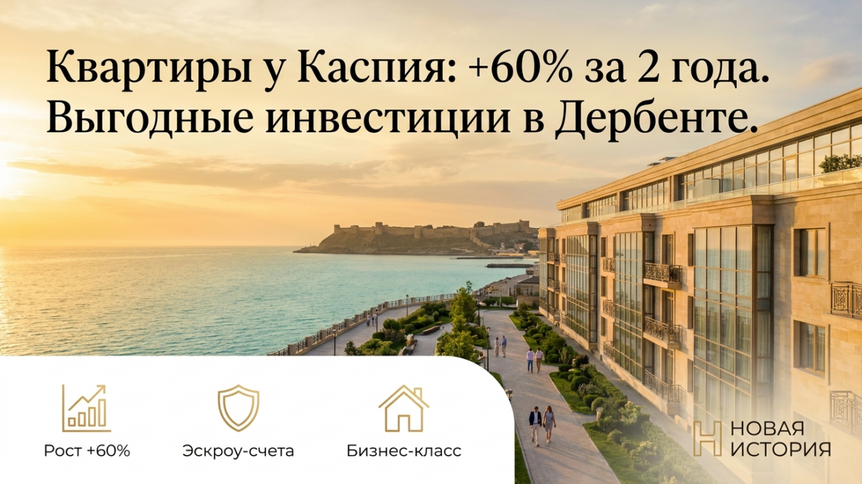 Купить квартиру с мебелью и ремонтом в Дербенте: что предлагают застройщики