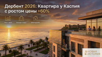 Купить 2-комнатную квартиру в Дербенте: что предлагает рынок в 2026