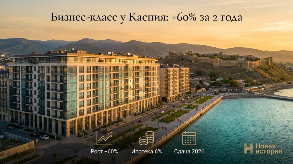 Квартира у моря: почему Дербент — один из лучших вариантов в России