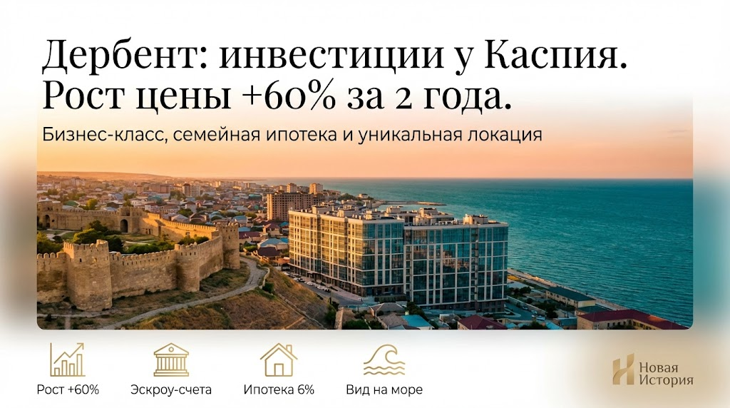 ЖК Новая История Дербент: варианты планировок и как выбрать подходящую