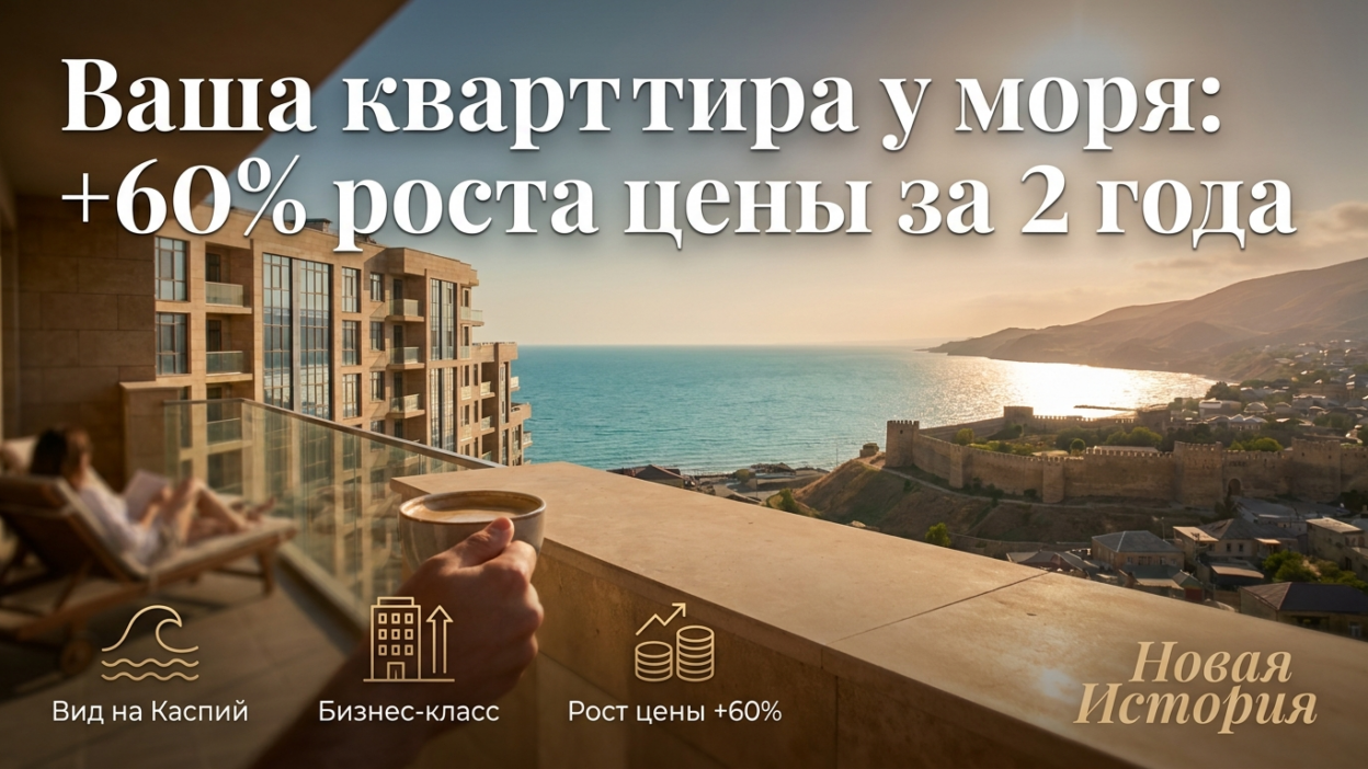 Инвестиции в квартиру на юге России в 2026: Сочи, Краснодар или Дербент