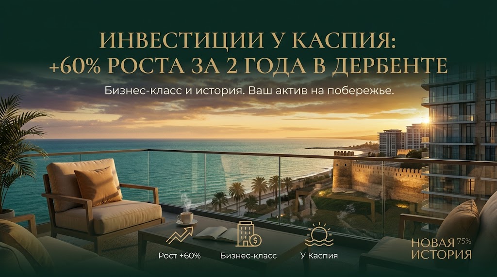 Сколько стоит квадратный метр в новостройке Дербента в 2026 году